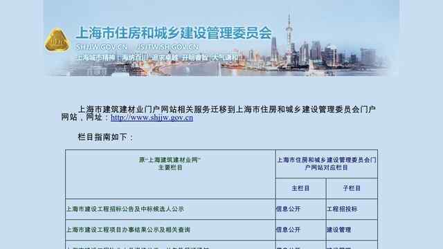 上海建筑建材业网站