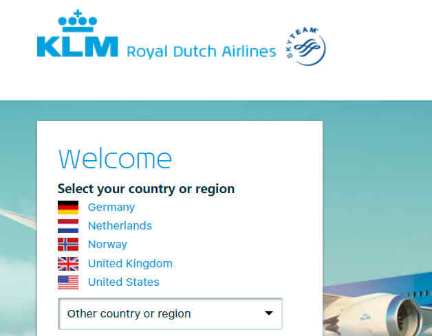 荷兰航空官网
