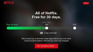 Netflix官网